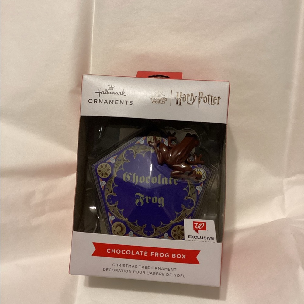 Hallmark Harry Potter Chocolate Frog Box Ornament